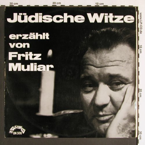 Muliar,Fritz: Jüdische Witze erzählt von, m-/vg+, Unikum(UN 306), A,  - LP - Y6445 - 5,00 Euro