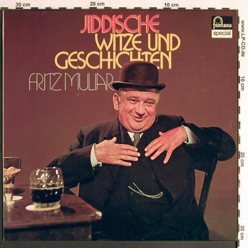 Muliar,Fritz: Jiddische Witze & Geschichten, Fontana(6434 110), D,  - LP - Y6446 - 6,00 Euro