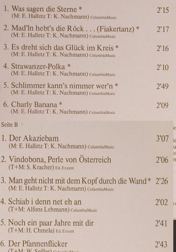 Rudi + Rudi (Wiener Straßensänger): Vindobona Perle von Österreich, Preiser Records(SPR 9840), A,  - LP - Y6459 - 6,00 Euro
