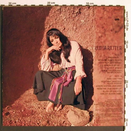 Rajter,Dunja: Wenn die Rosen Blüh'n, Foc, CBS/Stern Musik(S 64375), NL, 1971 - LP - Y6460 - 7,50 Euro