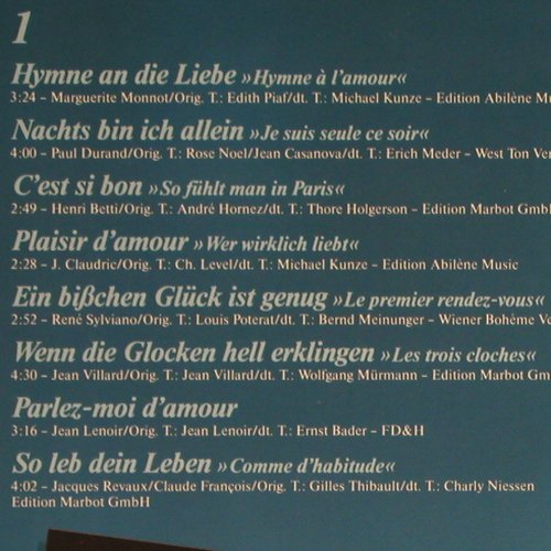 Mathieu,Mireille: Welterfolge aus Paris, Ariola(207 107-502), D, 1985 - LP - Y6509 - 6,00 Euro