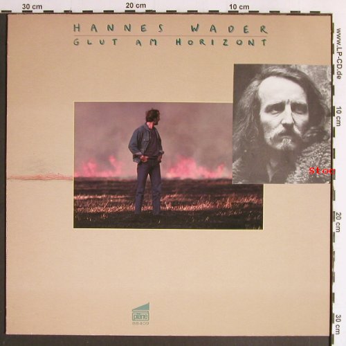Wader,Hannes: Glut am Horizont, stoc, Pläne (88 409 M), D, 1985 Typ: LP Best.-Nr.: Y6547 Preis: 5,00 Euro