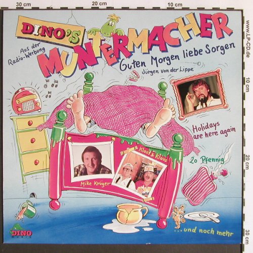 V.A.Dino's Muntermacher: Guten Morgen liebe Sorgen, Dino(1415), D, 1987 - LP - Y6560 - 4,00 Euro