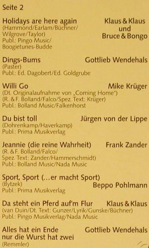 V.A.Dino's Muntermacher: Guten Morgen liebe Sorgen, Dino(1415), D, 1987 - LP - Y6560 - 4,00 Euro