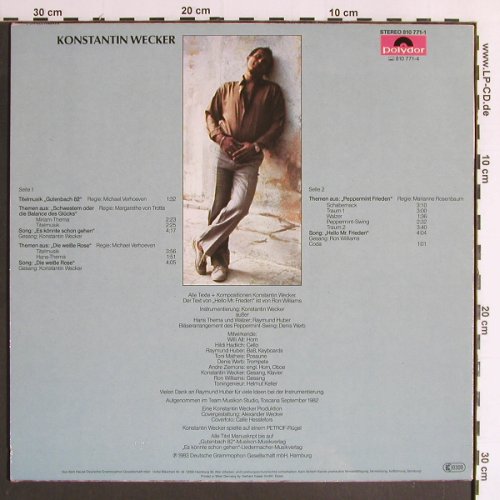 Wecker,Konstantin: Filmmusiken, Polydor (810 771-1), D, 1983 Typ: LP Best.-Nr.: Y6567 Preis: 5,00 Euro