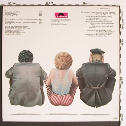 Danzer,Georg & Band: Traurig Aber Wahr, Polydor(2372 032), D, 1980 - LP - Y6571 - 5,00 Euro