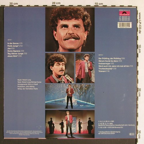 Long,Robert: Morgen sind wir Tolerant, Polydor(823 531-1), D, 1989 - LP - Y6580 - 5,00 Euro