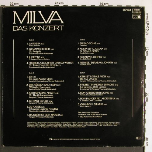 Milva: Das Konzert, Foc, Metronome(0080.074), D, 1982 - 2LP - Y6606 - 6,00 Euro