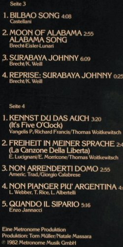 Milva: Das Konzert, Foc, Metronome(0080.074), D, 1982 - 2LP - Y6606 - 6,00 Euro