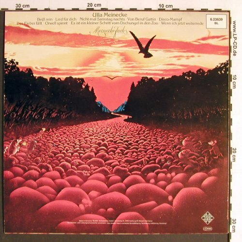 Meinecke,Ulla: Meinecke Fuchs, Telefunken(6.23639 BL), D, 1978 - LP - Y6609 - 6,00 Euro