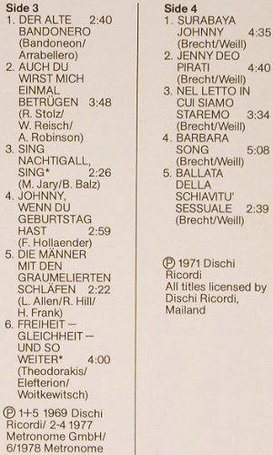 Milva: Star Edition,Foc, Metronome(0080.024), D,  - 2LP - Y6616 - 7,50 Euro