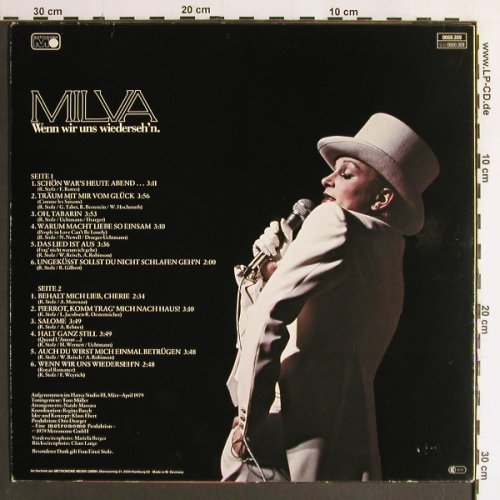 Milva: Wenn wir uns wiederseh'n, Metronome/Hörzu(0060.309), D, 1979 - LP - Y6620 - 5,00 Euro