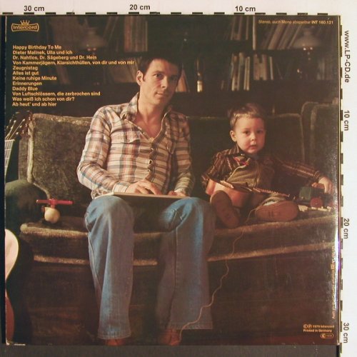 Mey,Reinhard: Keine Ruhige Minute,Foc,Poster,Text, Intercord(INT 160 121), D, 1979 - LP - Y6628 - 7,50 Euro