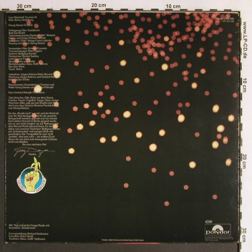 Danzer,Georg: Direkt (Live), Polydor(2372 092), D, 1981 - LP - Y6634 - 6,00 Euro