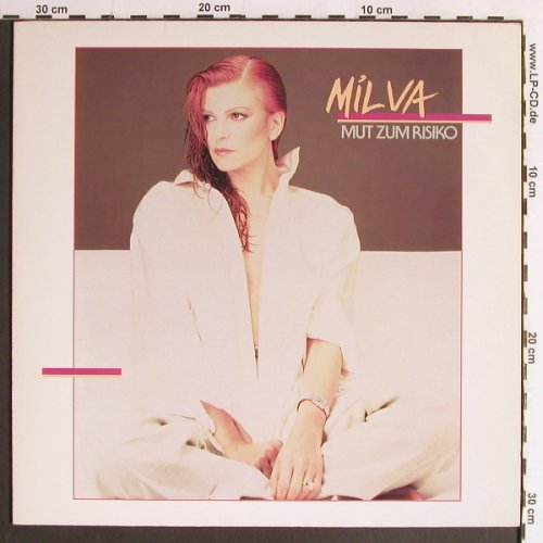 Milva: Mut zum Risiko,Poster,Pressemappe, Metronome(825 448-1 ME), D, 1985 - LP - Y6657 - 7,50 Euro