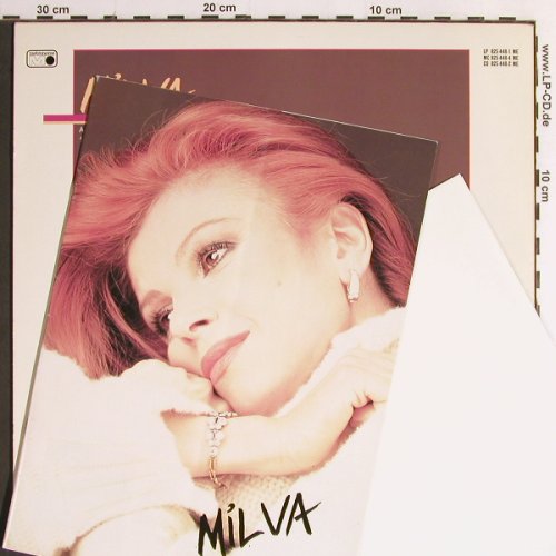 Milva: Mut zum Risiko,Poster,Pressemappe, Metronome(825 448-1 ME), D, 1985 - LP - Y6657 - 7,50 Euro