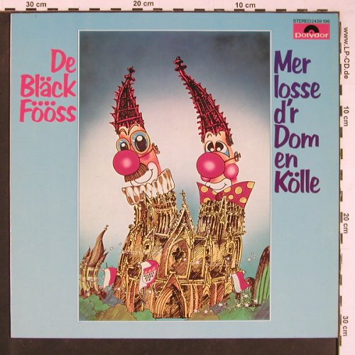 De Bläck Fös: Mer Losse D'r Dom En Klle, Polydor(2459 196), D, 1977 - LP - Y666 - 6,00 Euro