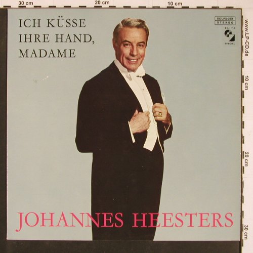 Heesters,Johannes: Ich Küsse Ihre Hand, Madame, Elite(SOLPS-272), CH, Ri,  - LP - Y667 - 6,00 Euro