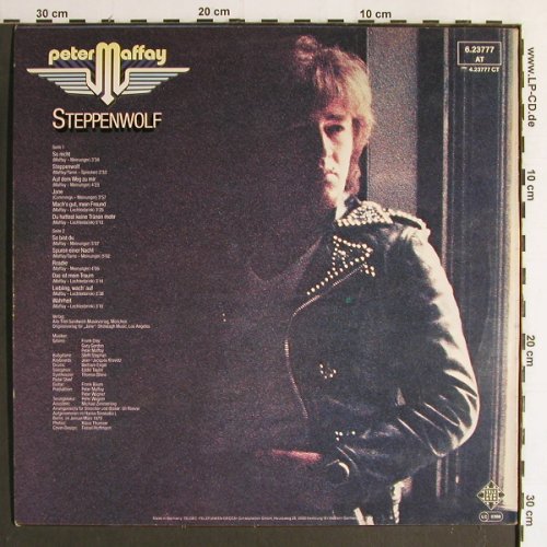Maffay,Peter: Steppenwolf, Autogramme, Telefunken(6.23777 AT), D, 1976 - LP - Y6717 - 12,50 Euro