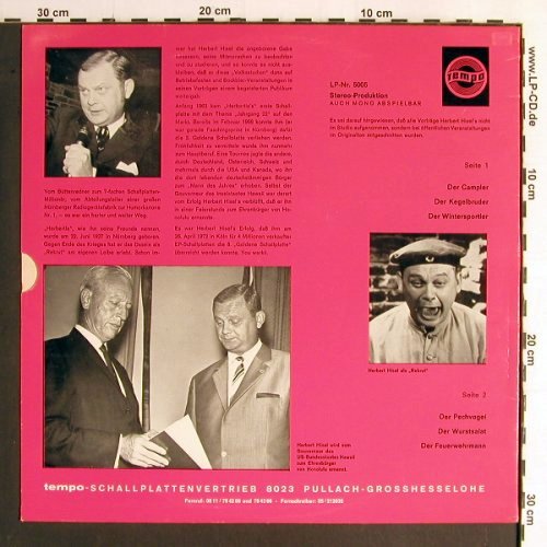 Hisel,Herbert: Große Erfolge, Vol.2, Tempo (5005), D Typ: LP Best.-Nr.: Y6762 Preis: 5,00 Euro