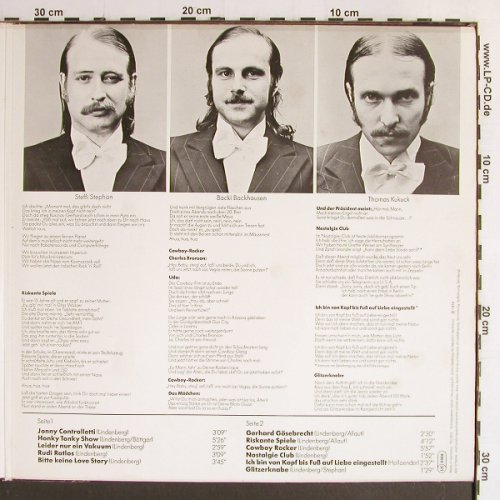 Lindenberg,Udo & Panik Orch.: Ball Pompös, Foc (1974), Telefunken, Ri (6.21202 AS), D Typ: LP Best.-Nr.: Y6773 Preis: 7,50 Euro