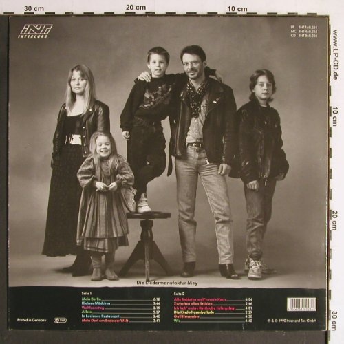Mey,Reinhard: Farben, Intercord(INT 160.234), D, 1990 - LP - Y6821 - 6,00 Euro