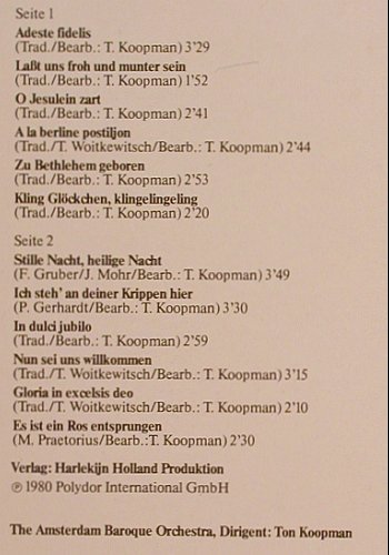 Van Veen,Herman: Weihnachtslieder, Polydor (2372 038), D, 1980 Typ: LP Best.-Nr.: Y6822 Preis: 5,00 Euro