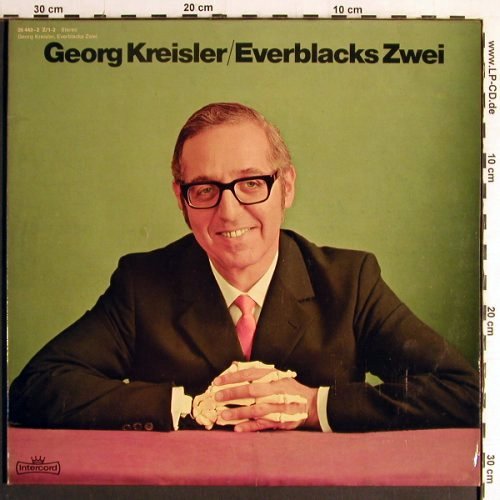 Kreisler,Georg: Everblacks Zwei, Foc, Intercord (26 443-2 Z/1-2), D, 1974 Typ: 2LP Best.-Nr.: Y6937 Preis: 20,00 Euro