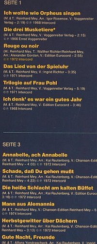 Mey,Reinhard: Starportrait, Foc, Intercord(INT 155.025), D, 1977 - 2LP - Y6940 - 7,50 Euro