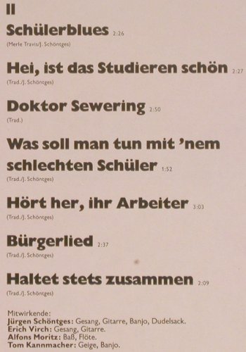 Schöntges,Jürgen: Wenn der Wind sich dreht, m-/vg+, Philips (6435 110), D, 1981 Typ: LP Best.-Nr.: Y7009 Preis: 6,00 Euro
