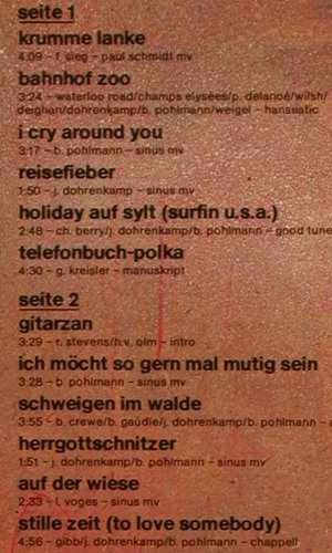Gebrüder Blattschuss: Live und auch sonst, Hansa (202 923-315), D, 1980 Typ: LP Best.-Nr.: Y7076 Preis: 5,00 Euro