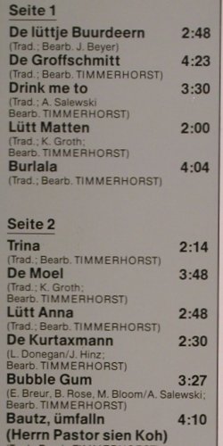 Timmerhorst: Same, m-/vg+, Timmerh./Haffkrug (240 148), D Typ: LP Best.-Nr.: Y7089 Preis: 6,00 Euro