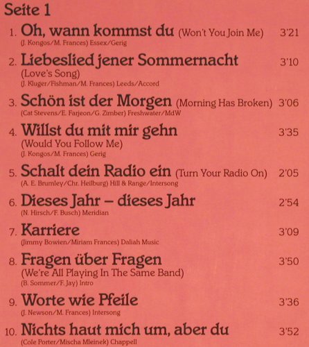 Lavi,Daliah: Willst du mit mir geh'n, Club Ed., Polydor (31 488 0), D, Ri, 1971 Typ: LP Best.-Nr.: Y7105 Preis: 5,00 Euro
