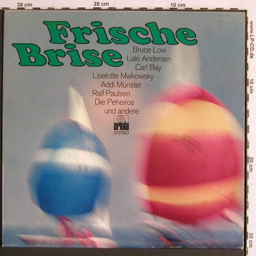 V.A.Frische Brise: Marinemusikkorps Nordsee..Bruce Low, Ariola(86 089 XBU), D,vg+/vg+,  - 2LP - Y7189 - 6,00 Euro