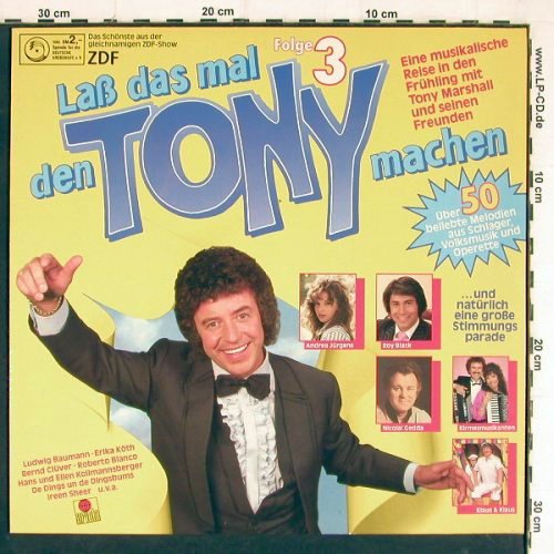 Marshall,Tony: Laß das mal den Tony machen 3 (V.A), Ariola(207 633-554), D, 1986 - LP - Y7221 - 4,00 Euro