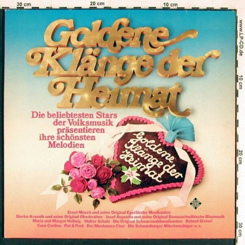 V.A.Goldene Klänge der Heimat: Josef Augustin...Schaumb.Mrchens., Telefunken(6.22208 AF), D, Foc, 1975 - LP - Y7241 - 4,00 Euro