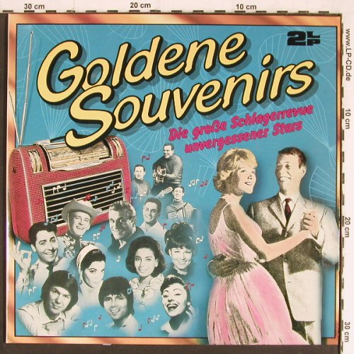 V.A.Golden Souvenirs: Die große Schlagerrevue unvergStars, S*R(40 361 8), D, Foc, 1978 - 2LP - Y7248 - 7,50 Euro