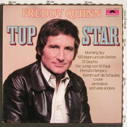 Quinn,Freddy: Top-Stars, Club-Sonderauflage, Polydor(65834 4), D,  - LP - Y7388 - 5,00 Euro