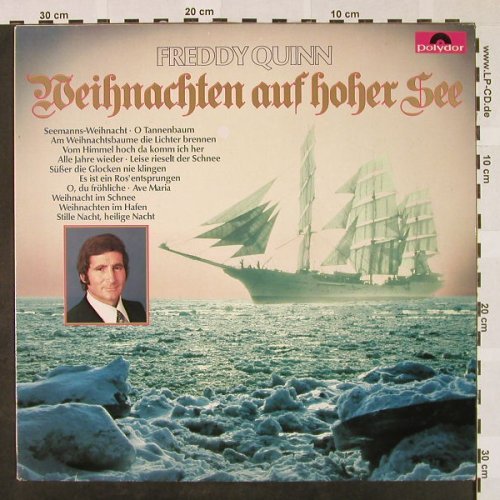 Quinn,Freddy: Weihnachten auf hoher See, Polydor(815 212-1), D, Ri, 1964 - LP - Y7392 - 7,50 Euro