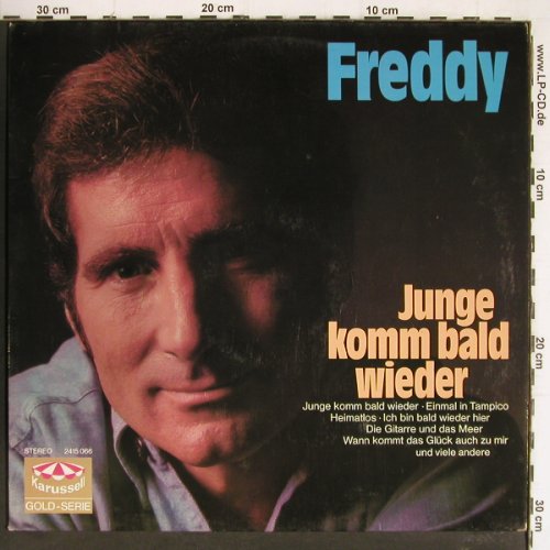 Quinn,Freddy: Junge komm bald wieder, Karussell(2415 066), D, 1970 - LP - Y7394 - 7,50 Euro