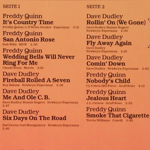 Quinn,Freddy / Dave Dudley: Doppel Star, Karussell(2872 213), D,  - LP - Y7396 - 7,50 Euro