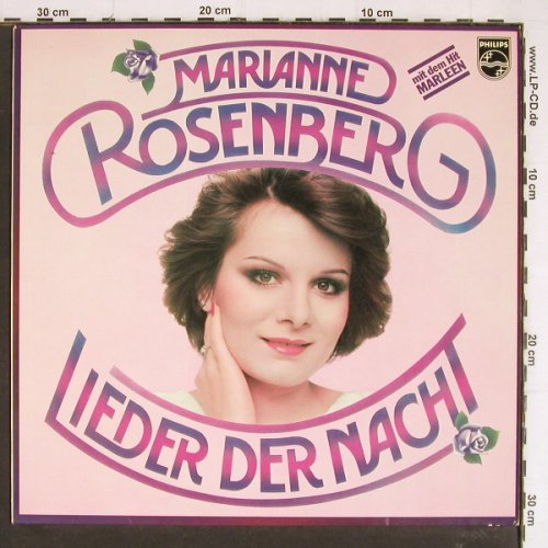 Rosenberg,Marianne: Lieder der Nacht, Philips(6305 320), D, 1976 - LP - Y7444 - 5,00 Euro
