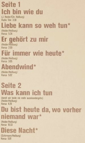Rosenberg,Marianne: Ich Bin Wie Du, Philips(6305 287), D, 1976 - LP - Y7447 - 5,00 Euro