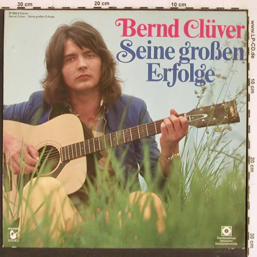 Clüver,Bernd: Seine Großen Erfolge, Club-Ed., Hansa(27 035-5), D, 1976 - LP - Y7449 - 5,00 Euro