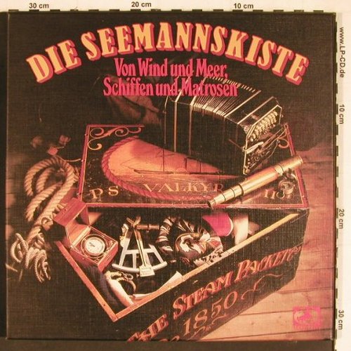 V.A.Die Seemannskiste: Passat-Chor... Ralf Paulsen, Box, Marcato/Polydor/Columbia(30 650 6), D,Club Ed., 1980 - 4LP - Y7460 - 9,00 Euro