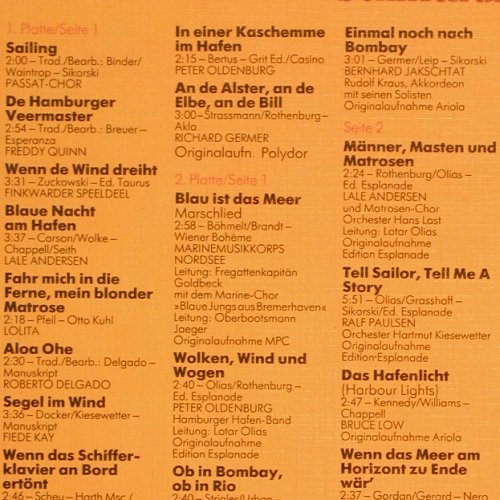 V.A.Die Seemannskiste: Passat-Chor... Ralf Paulsen, Box, Marcato/Polydor/Columbia(30 650 6), D,Club Ed., 1980 - 4LP - Y7460 - 9,00 Euro