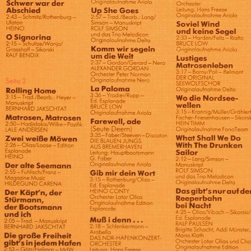 V.A.Die Seemannskiste: Passat-Chor... Ralf Paulsen, Box, Marcato/Polydor/Columbia(30 650 6), D,Club Ed., 1980 - 4LP - Y7460 - 9,00 Euro