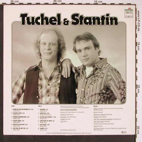 Tuchel & Stantin: Richtige Typen, Nature (0060.110), D, 1978 Typ: LP Best.-Nr.: Y751 Preis: 5,00 Euro