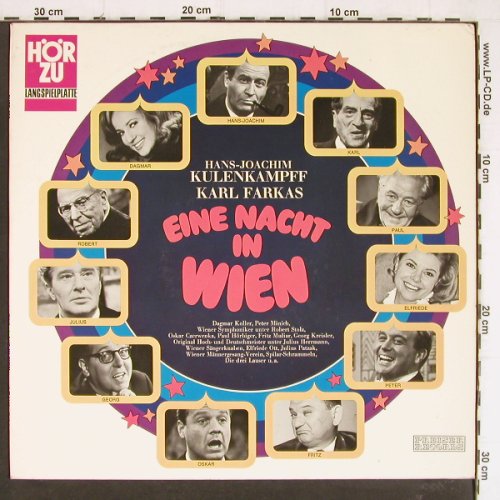 V.A.Eine Nacht in Wien: Kulenkapff,Karl Farkas-spoken/music, HörZu / Preiser(SHZE 258), D,  - LP - Y7543 - 6,00 Euro