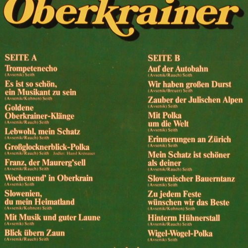 Avsenik,Slavko & Orig.Oberkrainer: Die 20 Besten, K-tel(TG 1171), D,  - LP - Y7556 - 5,00 Euro